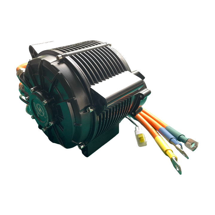 QSMOTOR QS165 60H V3 10KW Mid-drive PMSM Motor with Internal Gearbox