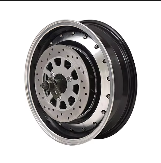 13inch 6000W Electric Motorcycle Hub Motor Conversion Kits with Fardriver Controller ND72850