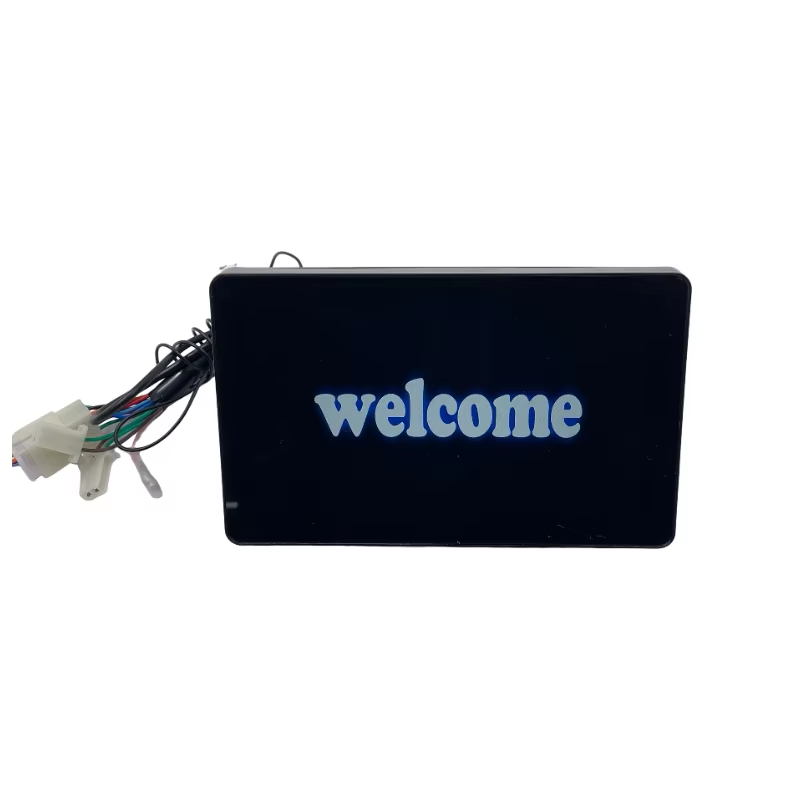 7inch TFT Display 1024*600 Motorcycle Speedometer Supports Android Auto Through Phone Casting With ONE-LIN and CAN-BUS