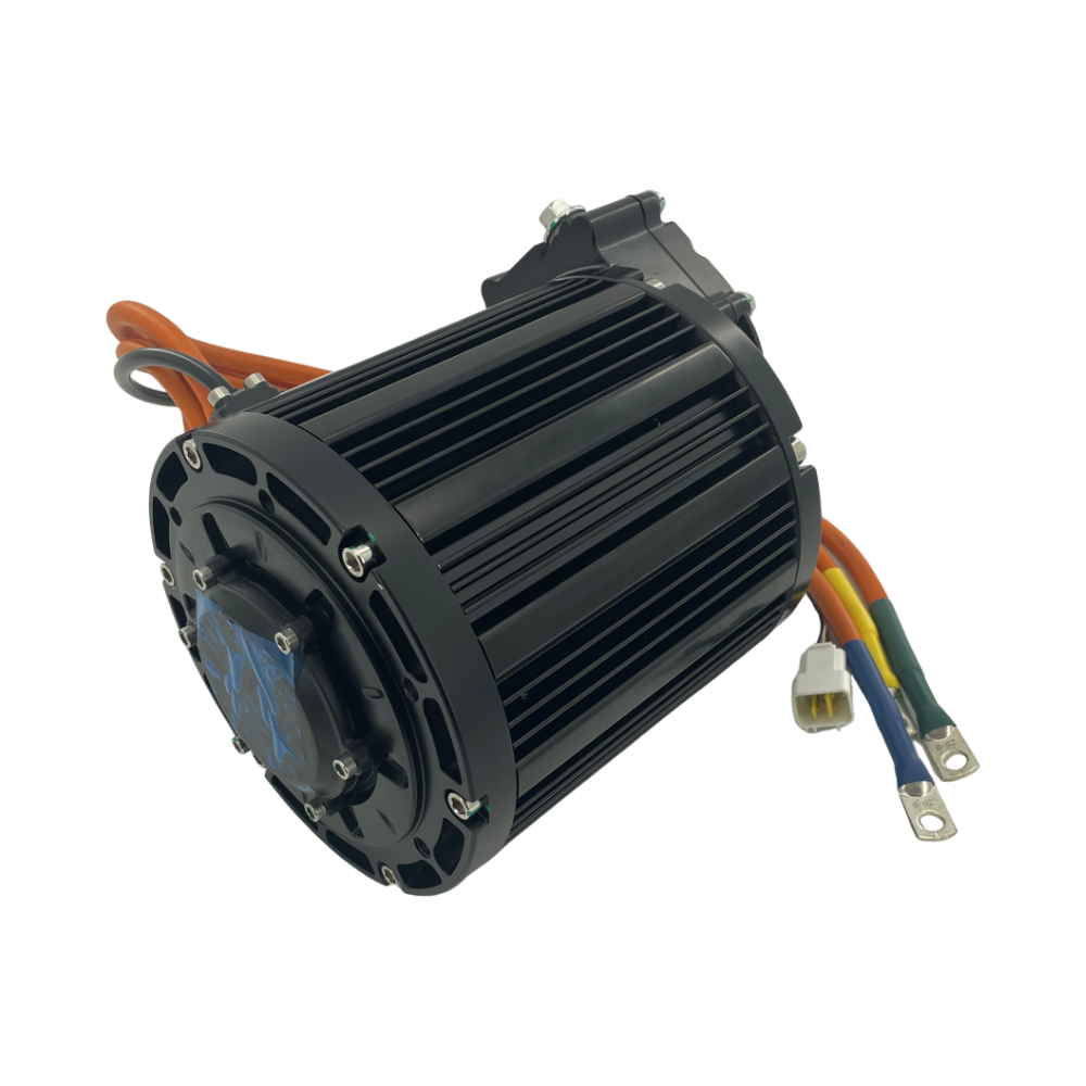 QS138 90H 4000W Centre Mount Inner Spline Shaft Motor For ATV UGV