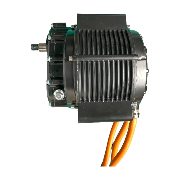QSMOTOR QS165 60H V3 10KW Mid-drive PMSM Motor with Internal Gearbox