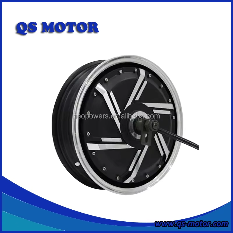 QS Motor 13 Inch 273 4000W 72V( 48-96V ) E-Scooter In-Wheel Hub Motor(40H) V2 Type