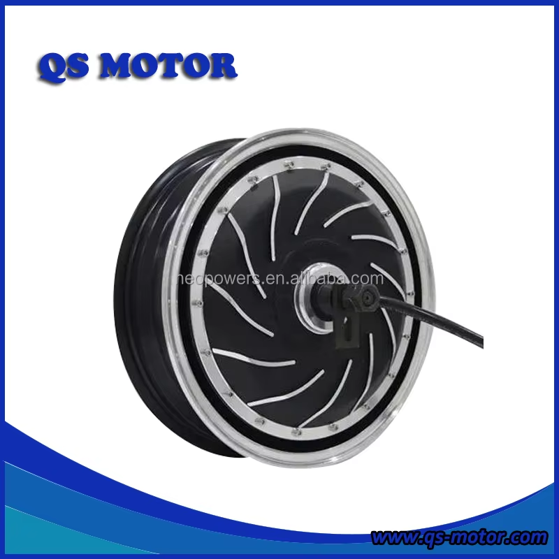 QS Motor 13 Inch 273 4000W 72V( 48-96V ) E-Scooter In-Wheel Hub Motor(40H) V2 Type
