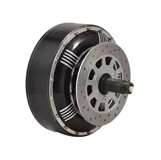 QS 273 8000W 72V Electric Car Hub Motor Conversion Kit, 16kw Car Hub Motor and Controller KLS7275H With Regenerative Brake