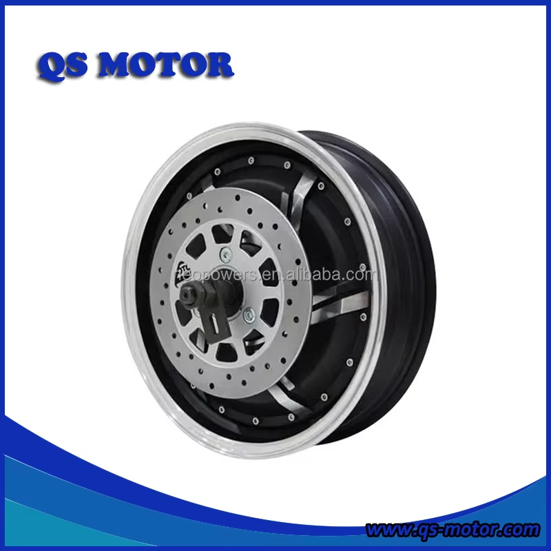QS Motor 13 Inch 273 4000W 72V( 48-96V ) E-Scooter In-Wheel Hub Motor(40H) V2 Type